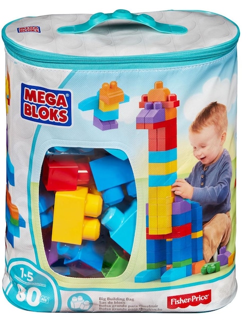 Set de Construcción Gran Bolsa Clásica Mega Bloks