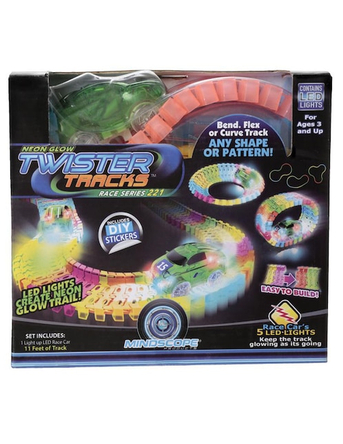 Set Neon Glow Twister Tracks 1