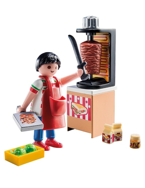 PLAYMOBIL Playmobil Special Plus Vendedor de Kebab 9088