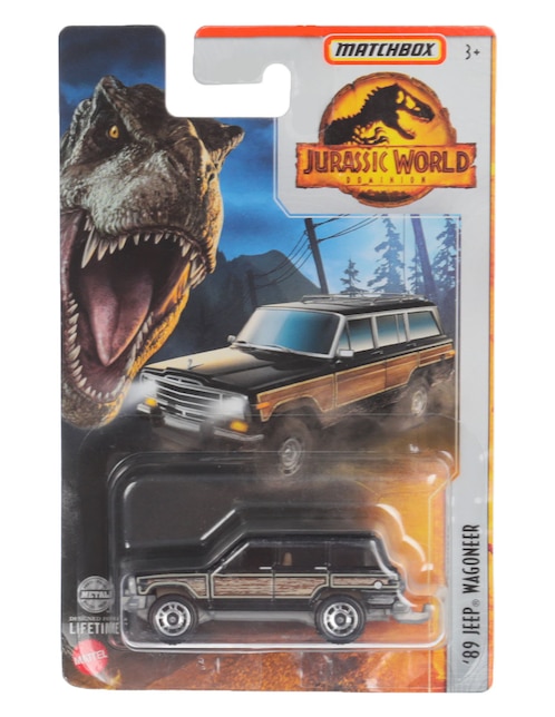 Caja Sorpresa Vehículo a escala Salon Mattel Jurassic World