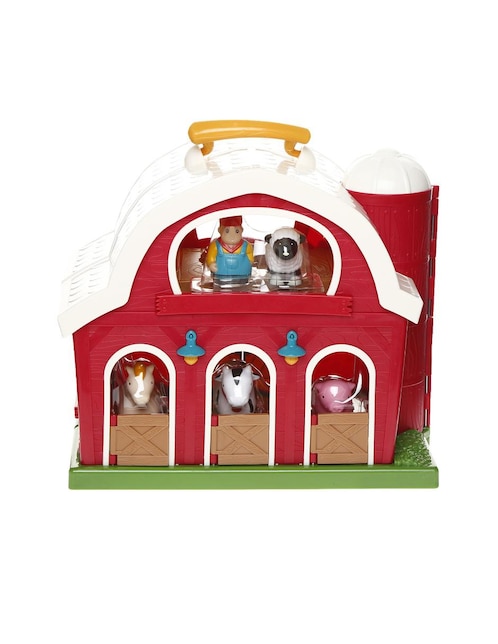 Juego De Establo Rojo juego armable infantil unisex 1