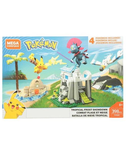 Set Tropical Construcción Pokémon Nieve Mega De Batalla Construx RjALc354q