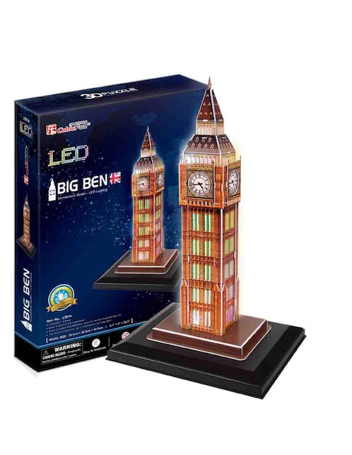 Rompecabezas 3D Big Ben Imori Kits