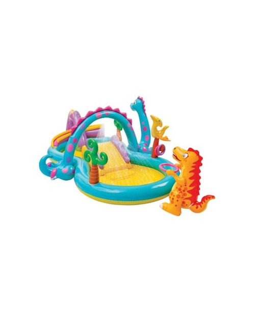 Centro de Juegos Piscina Inflable Dinoland grande 57135Np Intex