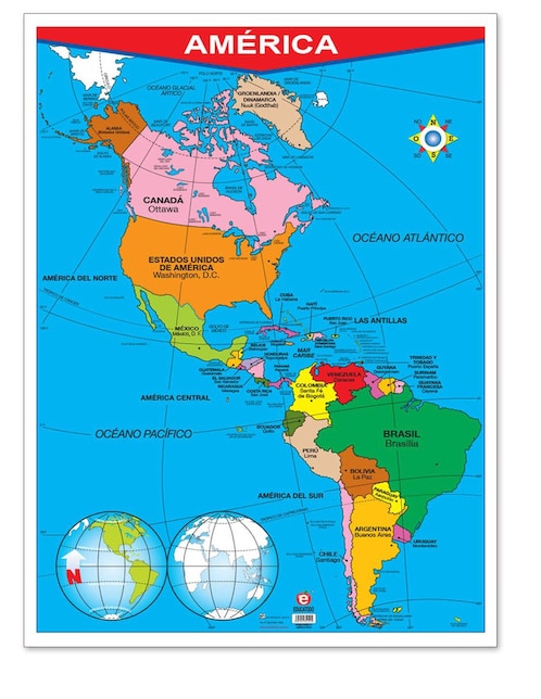 Póster América / América Física