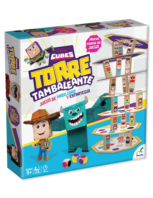 Torre Tambaleante Cubes Disney