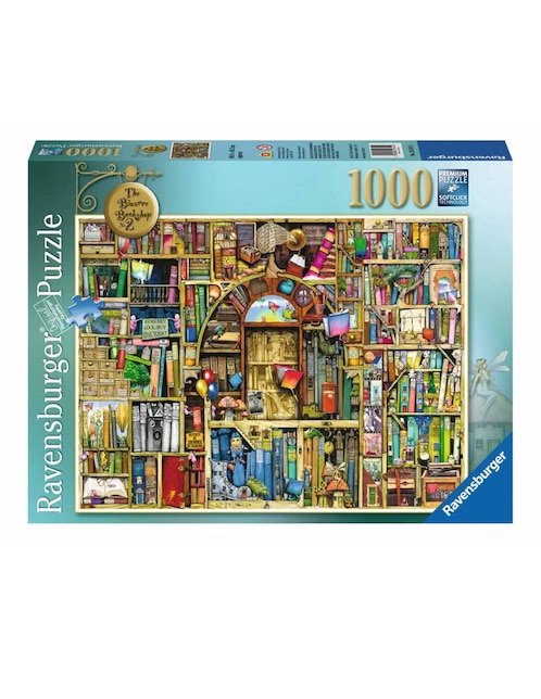 Rompecabezas Colin Thompson Biblioteca bizarra 1000 piezas Ravensburger