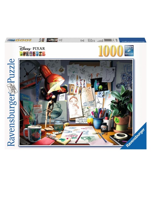 Rompecabezas Escritorio del Artista 1000 Piezas Ravensburger