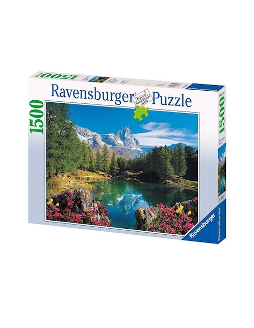 Rompecabezas Ravensburger Paisaje Nevado 1500 Piezas