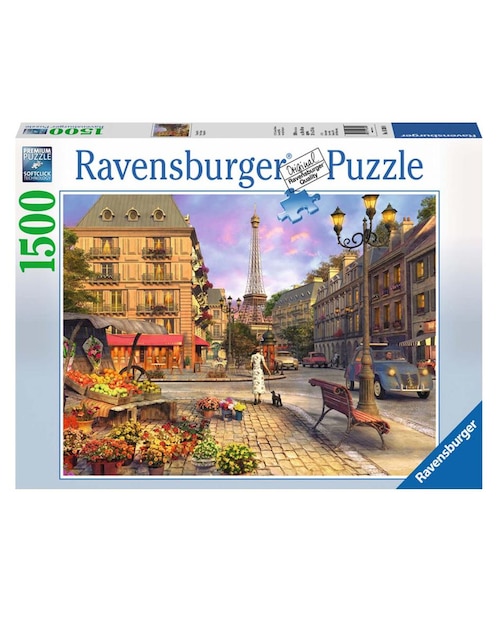 Rompecabezas París Vintage 1500 Piezas Ravensburger