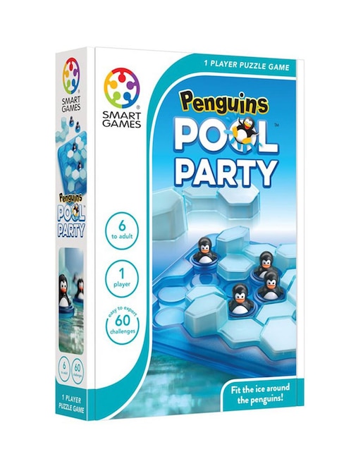 Juego de Lógica Penguins Pool Party Smart Games
