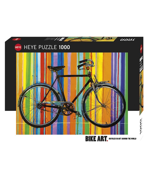 Rompecabezas Heye Bike Art: Arte en Bicicleta 1000 Piezas