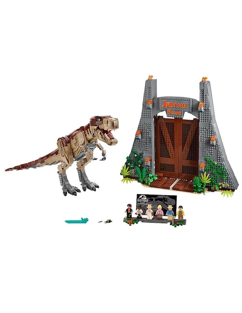 Set de Construcción Caos del T. Rex Lego Parque Jurassic World