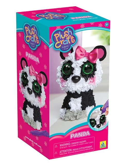 Muñeco Panda en 3D para Decorar Plush Craft Orb Toys