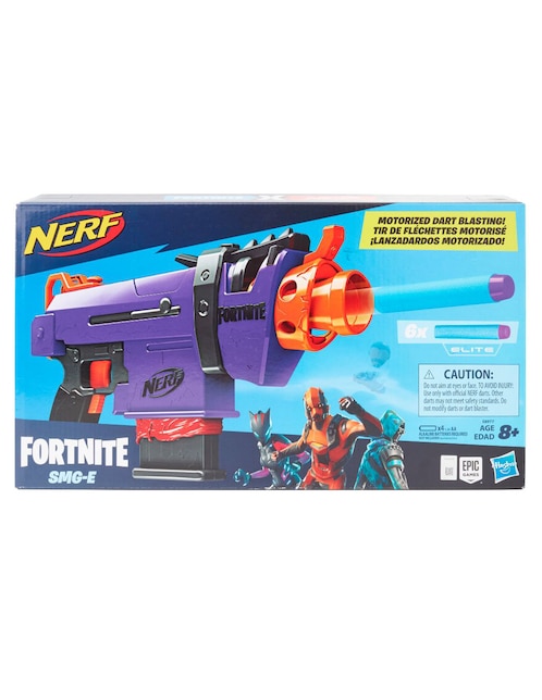 Pistola de dardos Nerf SMG-E