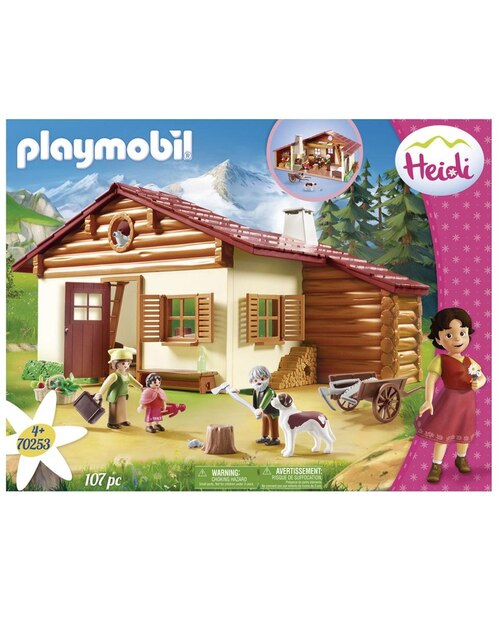 cabaña de playmobil