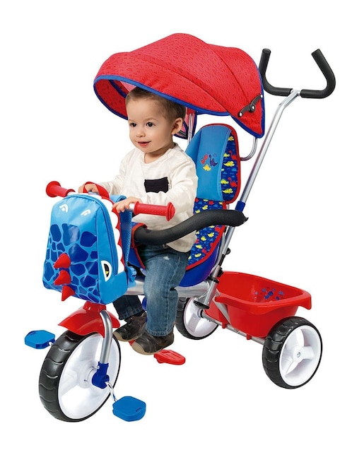 Triciclo montable Toy Town Stroller sin control remoto