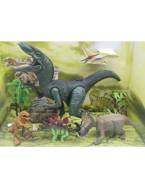 Set de Velociraptor Toy Town Dinosaur Planet