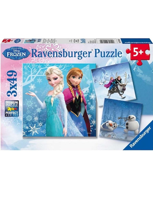 Rompecabezas Frozen: el Encanto del Hielo 100 piezas