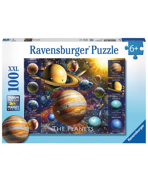 Rompecabezas Los Planetas 100 piezas Ravensburger