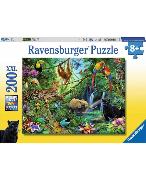 Rompecabezas Ravensburger Animales de la Selva 200 piezas Liverpool