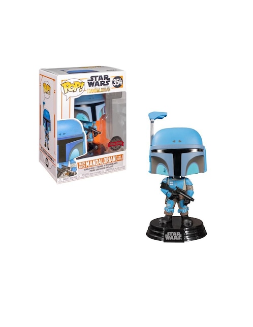 Figura de colección Dearh Watch Mandalorian Funko POP! Star Wars