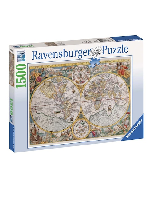Rompecabezas Ravensburger Mapa Histórico 1500 piezas