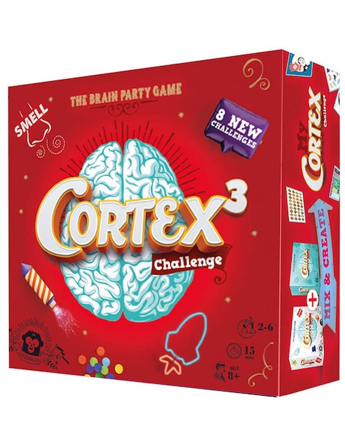 Juego de Mesa Asmodee Cortex 3 Challenge Rojo