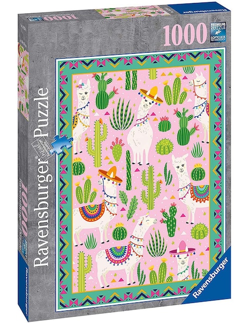 Rompecabezas Ravensbuger Alpacas Adorables 1000 piezas Ravensburger
