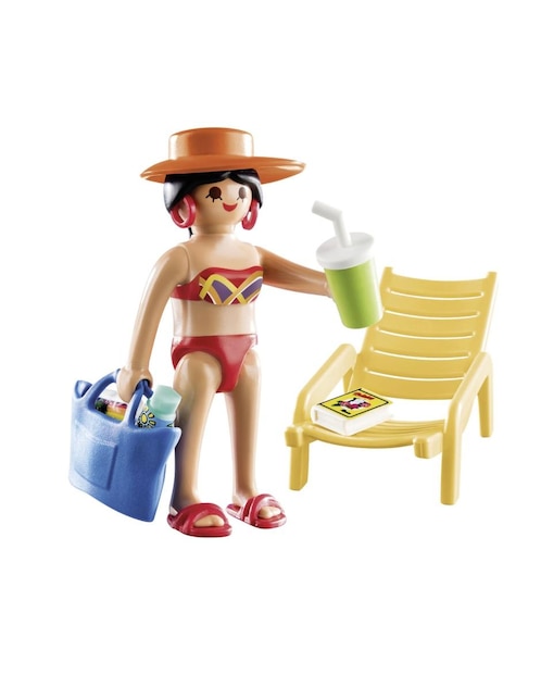 Playmobil turista con hamaca 70300 special plus 1