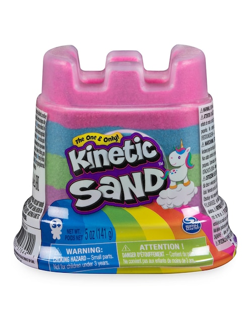 Contenedor Arena Unicornio Arcoíris Kinetic Sand