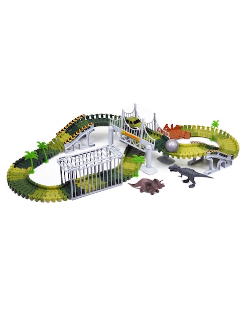 Pista armable Toy Town Dino track