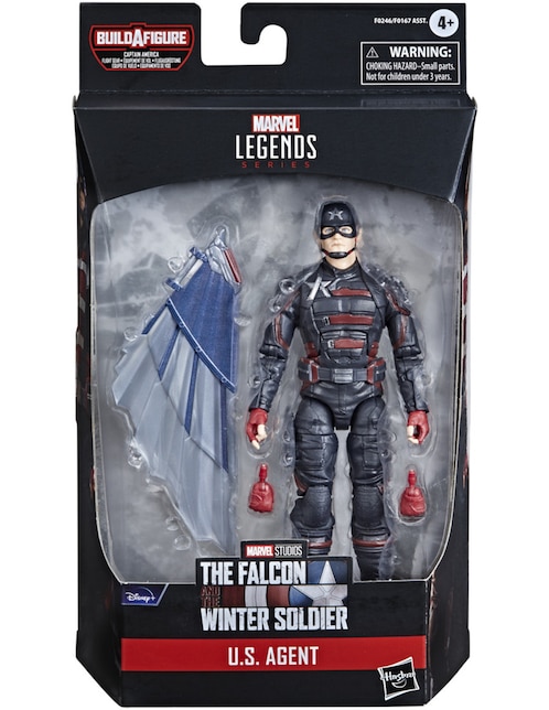 Figura de Acción U.S Agent Hasbro Falcon y el Soldado del Invierno