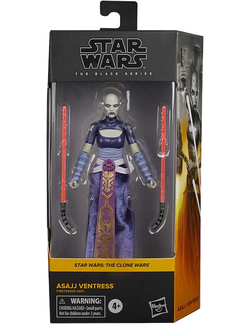 Figura de acción articulada collectors Star Wars con luz