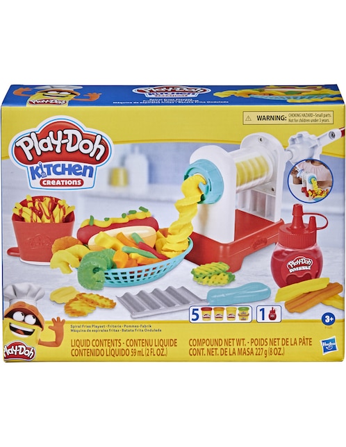 Set Máquina de Espirales Fritas Play-Doh