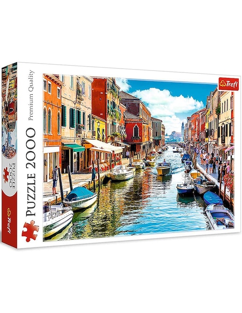 Rompecabezas Isla de Murano, Venecia Trefl