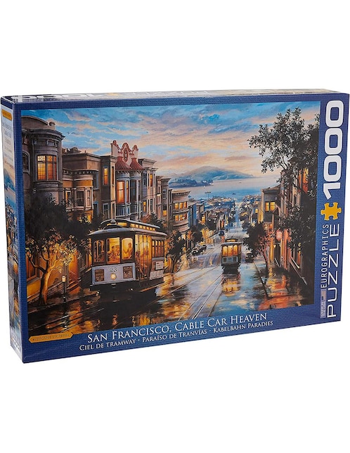 Rompecabezas Eurographics 1000 piezas San Francisco