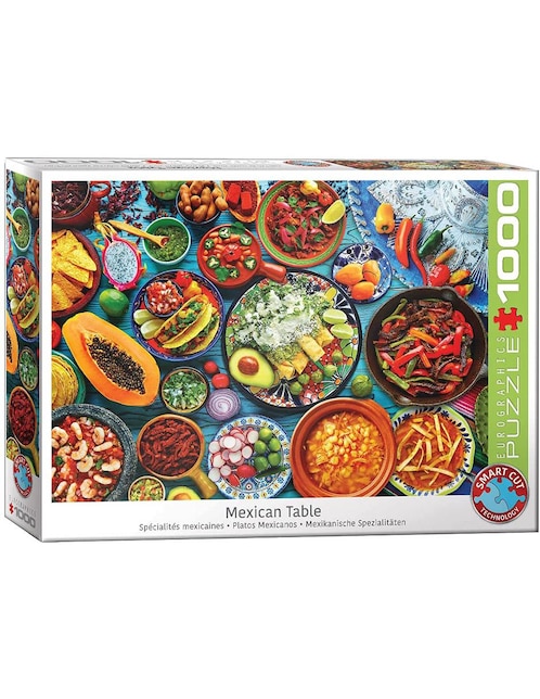 Imagen de producto Rompecabezas Eurographics 1000 piezas Comida Mexicana