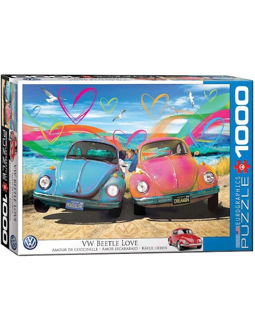 Rompecabezas Eurographics 1000 piezas El Amor De 2 Vw