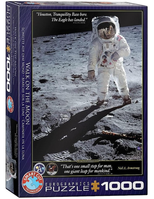 Rompecabezas Eurographics 1000 piezas Caminata En La Luna