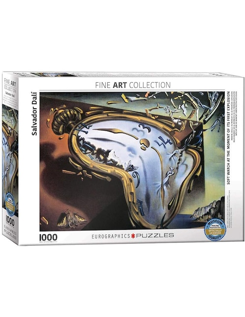 Rompecabezas Eurographics 1000 piezas Salvador Dali: Reloj Flexible