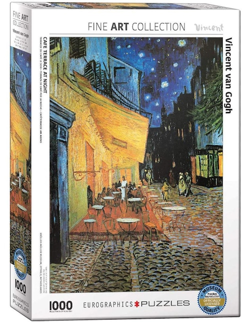 Imagen de producto Rompecabezas Eurographics 1000 piezas Van Gogh: Café Terraza Nuevo