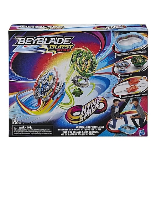 Set Juego de Batalla Caída Vertical Hasbro Beyblade Burst Rise