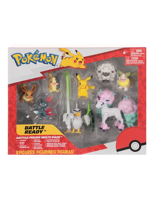 Set figuras Pokémon Jazwares articulado
