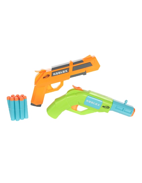 Pistola de dardos Hasbro Gaming Nerf Roblox Jailbreak Armory