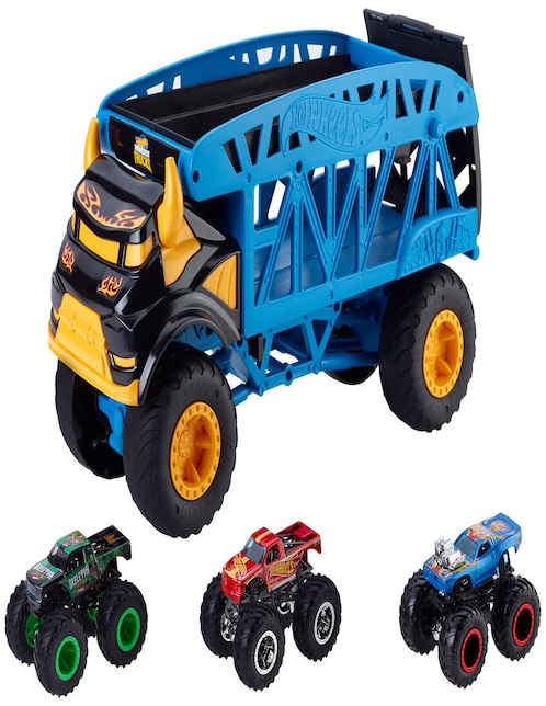 Set de Coches Hot Wheels Monster Truck