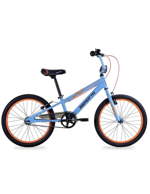 Bicicleta Benotto rodada 20 street control azul para niño