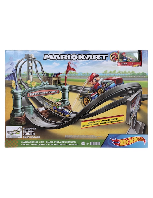 Pista armable Hot Wheels Mario Kart