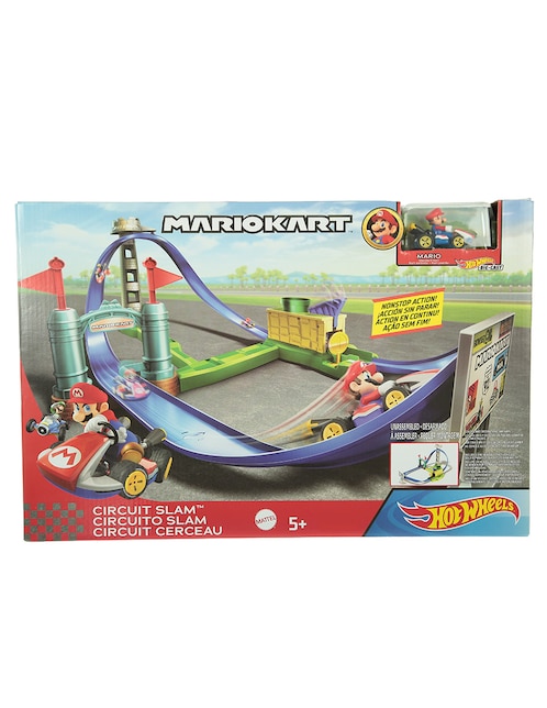 Pista armable Hot Wheels Mario Kart