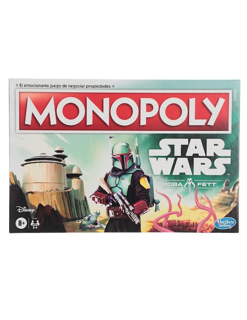 Monopoly Boba Fett Hasbro Gaming Star Wars